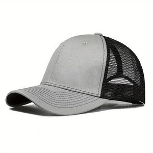 Casquettes personnalisées de qualité supérieure, casquettes de camionneur avec logo brodé personnalisé, casquette de camionneur à marque privée, casquettes de qualité supérieure au design tendance - Product Image 5