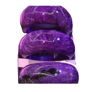 Cuenta de GEMA de Charoite 100% Natural, 6mm, 8mm, 10mm, 12mm, perla redonda, color púrpura natural, gran calidad - Product Image 4