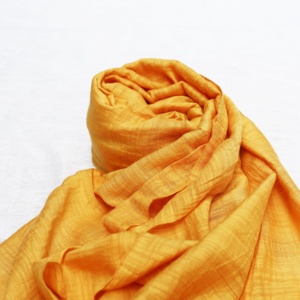 New Arrivals Long Lightweight Soft <b>Silk</b> Blend Scarf Large Shawl <b>Wrap</b> for Both Men and Women - Product Image 2