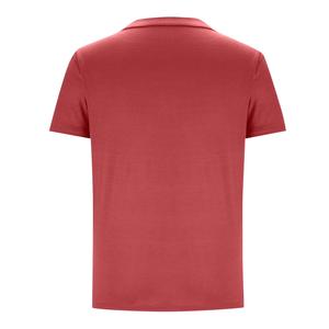 เสื้อยืดคอกลมโอเวอร์ไซส์ลำลองสำหรับผู้ชายไซส์ใหญ่ ผ้าเจอร์ซีย์ถักลายบล็อกสี 100% ผ้าฝ้าย แขนสั้น มีกระเป๋า เป็นมิตรกับสิ่งแวดล้อม - Product Image 4