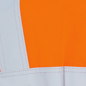Combinaison de travail de sécurité légère, respirante, imperméable, avec fermeture éclair, en polyester, vente en gros à bas prix - Product Image 6