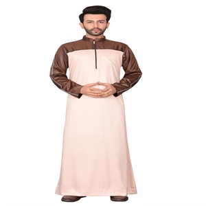 <b>MEN'S</b> SILKY ELEGANT LIGHTWEIGHT DESIGNER <b>THOBE</b> for EVENING PARTY & EID - Product Image 1