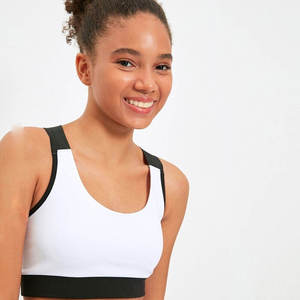 Top Selling Wholesale Women's High Support <b>Strapless</b> Yoga Sports <b>Bra</b> Lightweight Seamless Reversible Breathable Fabric Front - Product Image 2