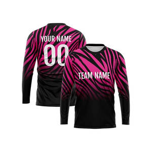 Camiseta Personalizada de Manga Larga para Baloncesto, Fútbol, y Deportes de Tiro, para Adultos y Niños - Product Image 1