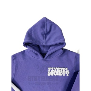 เสื้อฮู้ดดี้ผู้ชายพิมพ์ลายปักโลโก้ตามสั่ง ผ้าฟลีซเนื้อหนัก 450gsm ผ้าฝ้าย 100% ทรงโอเวอร์ไซส์สำหรับผู้ชาย - Product Image 4