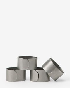 Wood Napkin Rings <b>Round</b> 4.5cm Durable Modern <b>Table</b> Decoration Wedding Use - Product Image 3