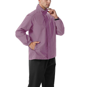 Traje de Lluvia Completo al por Mayor, Diseño Dividido, Impermeable, Cortavientos, Conjunto de Chaqueta y Pantalones de Moda, Ropa Deportiva Unisex - Product Image 4