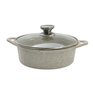 Casseroles antiadhésives écologiques de luxe de haute qualité de différentes tailles et couleurs casseroles lavables au lave-vaisselle caractéristique durable - Product Image 2