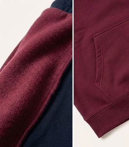 Conjuntos Deportivos de Forro Polar de Invierno Personalizados de Alta Calidad OEM, Conjuntos de 2 Piezas con Bloques de Color en Contraste, Fabricante - Product Image 4