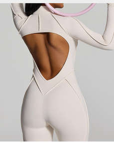 Women yoga set <b>white</b> base with blue and pink leaves print <b>crop</b> top and high waist <b>leggings</b> stylish two piece activewear - Product Image 5