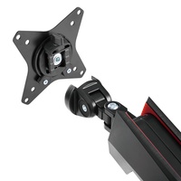 Soporte de Brazo para Monitor Dual para Juegos LDT39-C024, de Primera Calidad, con Abrazadera para Escritorio, Soporte VESA para PC, Compatible con la Mayoría de Pantallas de 17'' a 32''