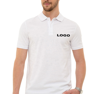 Coton vierge de haute qualité en gros pour chemises, broderie personnalisée, logo, jersey uni, service OEM, anti-plis, unisexe - Product Image 1