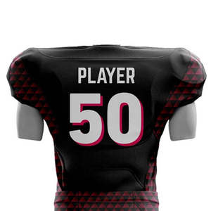 Ensembles d'uniformes de football américain personnalisés par sublimation, maillots et pantalons de football respirants pour équipes professionnelles, vêtements de sport grande taille - Product Image 3