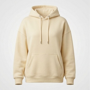 Sweat-shirts à épaules tombantes pour femmes, personnalisables en couleur, avec logo imprimé sur le devant, en coton uni, vente en gros - Product Image 1