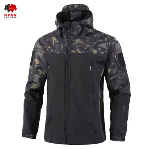 Chaqueta Softshell de Primera Calidad para Hombre, Cierre de Cremallera, Tela Transpirable con Logotipo Personalizado, Antiarrugas - Product Image 1