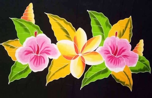 Nouveauté 2026 : Sarong de plage pour femme, haute qualité, faible MOQ, motif floral peint, design tropical, respirant, en rayonne, 1 pièce - Product Image 6