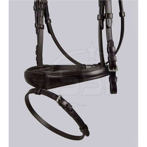 Bridon de cheval pleine taille en cuir de haute qualité à finition lisse pour l'entraînement équestre et les aventures en plein air 2026 Confortable - Product Image 5