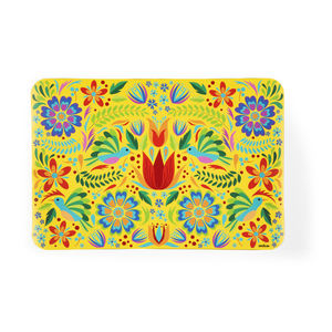 Set di 6 tovagliette Excelsa con fiori messicani in plastica 43x28,5 cm multicolore - Product Image 3