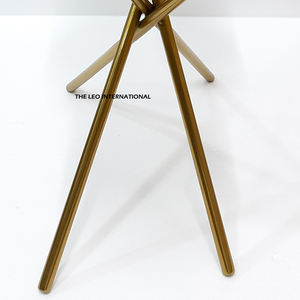 โต๊ะข้างทรงกลมดีไซน์สวยงาม ผลิตจากสแตนเลส เหมาะสำหรับตกแต่งบ้าน โรงแรม หรือใช้เป็นโต๊ะวางของ - Product Image 6