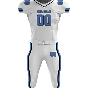 Comfortable <b>Athletic</b> Fit Premium Custom American Football Uniform for Practice Tournament Sublimated Print American Football Set - Product Image 1