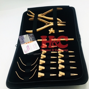 Nuevas llegadas: Kit de herramientas personalizadas para extensiones de cabello de color, alicates de acero inoxidable de grado quirúrgico, clips, agujas en forma de C, cuentas y bucles. - Product Image 2