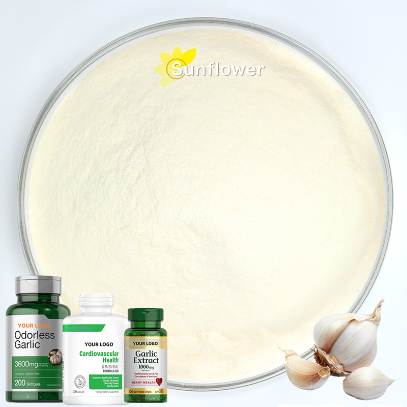 Wholesale High Quality Bulk Pure Natural Dehydrated Organic Garlic Powder Black Allicin Garlic Extract Powder 25KG