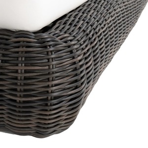 Tumbona de Ratán de Lujo para Exteriores con Respaldo Ajustable y Cojín Impermeable – Cama de Día Moderna para Piscina, Resort, Villa - Product Image 5