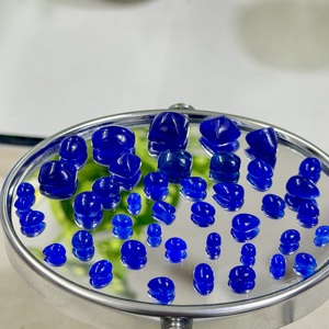 Cabujones de Lazurita Hauyne Natural AAA al por Mayor |   Piedras Preciosas Sueltas de Alta Calidad que Cambian de Color Azul para la Elaboración de Joyas - Product Image 3