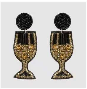 Parures de bijoux populaires en résine perlée pour femmes, faites à la main, écologiques, couleur personnalisable, modèle tendance, vente en gros - Product Image 5