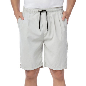 Pantalones cortos de algodón para hombre, suaves, transpirables, informales, ligeros, con cordón, cintura elástica, cómodos, unisex, venta al por mayor - Product Image 1