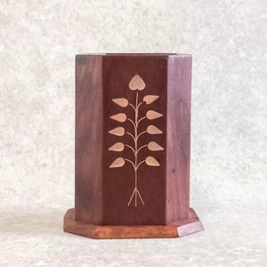 Durable Wooden Pencil and Pen <b>Holder</b> for Daily Use Office Decor & Accessories - Product Image 2
