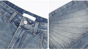 Shorts décontractés mi-taille en coton respirant pour hommes avec braguette boutonnée et poches – Fournisseur OEM pour l'été - Product Image 2
