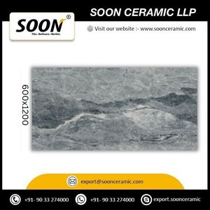 Azulejos de Porcelana Mate Infinitos I-DOWEL 600x1200, Textura de Imitación de Piedra, Azulejos para Paredes y Pisos Interiores, Diseño Minimalista - Product Image 4