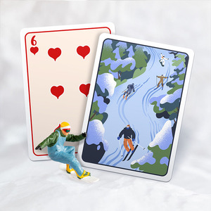 Cartas de Juego Personalizadas en Caja Plegable, Papel de Arte de 300 g/m² - Product Image 3