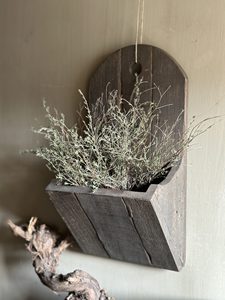 Rustic Driftwood Wooden Wall <b>Storage</b> <b>Box</b> Handmade Hanging Organizer <b>Shelf</b> Vintage Farmhouse Home Decor Home <b>Storage</b> - Product Image 3