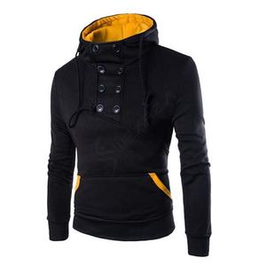 65% algodón, 35% poliéster, tela suave Sudadera con capucha sudaderas con capucha venta al por mayor de los hombres de algodón de invierno sudaderas con capucha - Product Image 2