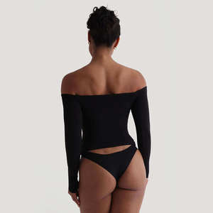 Hauts de yoga respirants de haute qualité pour femmes, à manches longues, séchage rapide, vêtements de fitness ajustés, chemises de yoga slim fit - Product Image 5