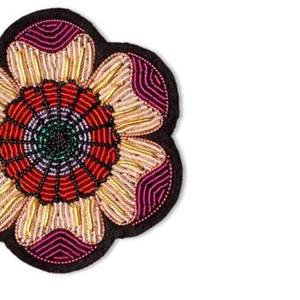 Écussons faits main de qualité supérieure en tissu de blazer, brodés sur mesure avec fil de bouillon, pour uniformes, modèle 2026 - Product Image 3