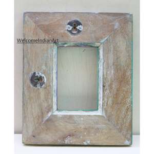 Marco de fotos de madera con modelo de metal Categoría de producto premium - Product Image 2