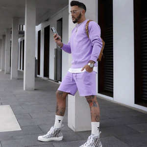 Ensemble de survêtement unisexe pour enfants, style vintage, imperméable, délavé à l'acide, coupe oversize, avec logo personnalisé imprimé, couleur unie - Product Image 4