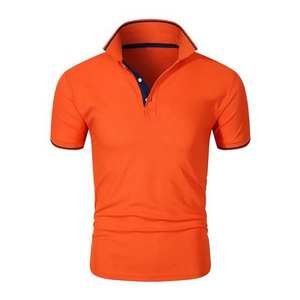 Camisetas Polo para Hombre de Diseño Personalizado OEM, Ropa Masculina de Tallas Grandes, Diferentes Colores, Camisetas Polo de Verano 2025, Algodón Transpirable - Product Image 3