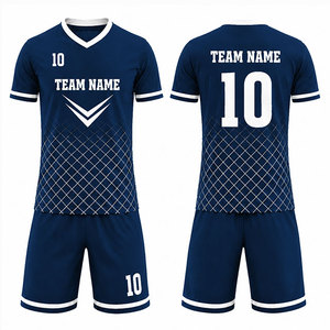 Uniforme de Fútbol Personalizable de Alta Calidad para Hombre y Mujer, Camiseta Corta con Nombre Personalizado, 100% Poliéster, Sublimación Digital, Anti-UV, Ecológico - Product Image 6