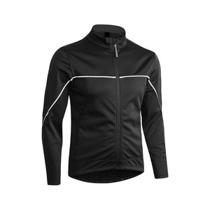 Wholesale Biker <b>Jacket</b> <b>Men</b> Windproof Warm Comfortable <b>Cycle</b> Wear with Reflective for Outdoor Running - Product Image 4
