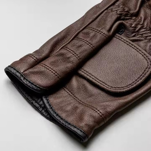 Gants de golf en cuir Cabretta sur mesure pour hommes, lavables, toutes saisons, main gauche, antidérapants, légers, fermeture auto-agrippante - Product Image 2