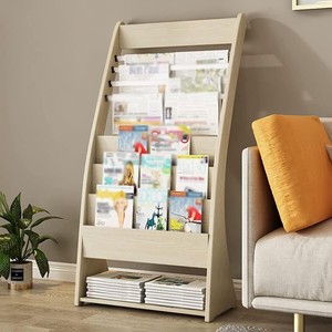 Sustainable Birch Wood Multi-Functional Magazine Rack - Wholesale - Product Image 4