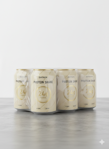 Shake protéiné au lactosérum certifié HALAL BRC ISO HACCP - 24g de protéines, saveur vanille, nutrition sportive, boisson prête à l'emploi - Product Image 3