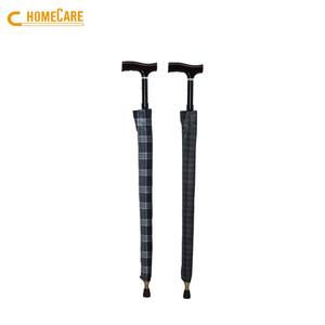 Bastón de Aluminio OEM 2 en 1 con Paraguas, Color Marrón, Modelo 640, 34.5-36cm, Clase I - Product Image 3