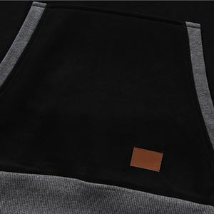 Nouveaux sweats à capuche OEM ODM grande taille pour hommes, pulls unisexe en coton oversize, sweats à capuche personnalisés avec logo brodé pour femmes et hommes - Product Image 5