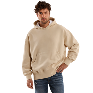 Sudadera con Capucha Personalizada con Pedrería, 100% Algodón, Unisex, Sólida, de Invierno, Holgada, con Bolsillos, Transpirable, 550 Gramos, Gruesa - Product Image 4