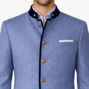 Veste traditionnelle bavaroise pour homme, vêtements traditionnels allemands de qualité supérieure, vente en gros - Product Image 3
